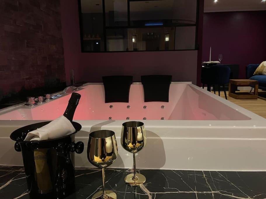 Le Cocon Des Granges - Suite Sauna Jaccuzi Spa Bonnieres-sur-Seine Extérieur photo